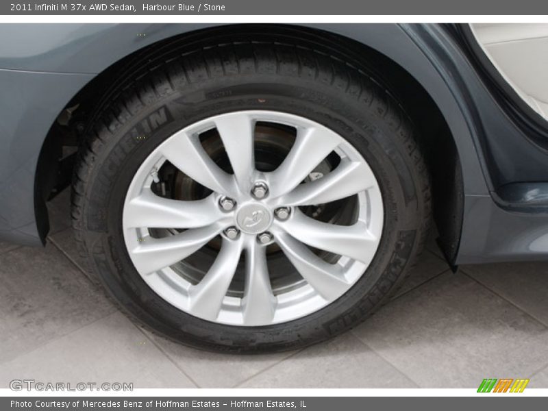 Harbour Blue / Stone 2011 Infiniti M 37x AWD Sedan