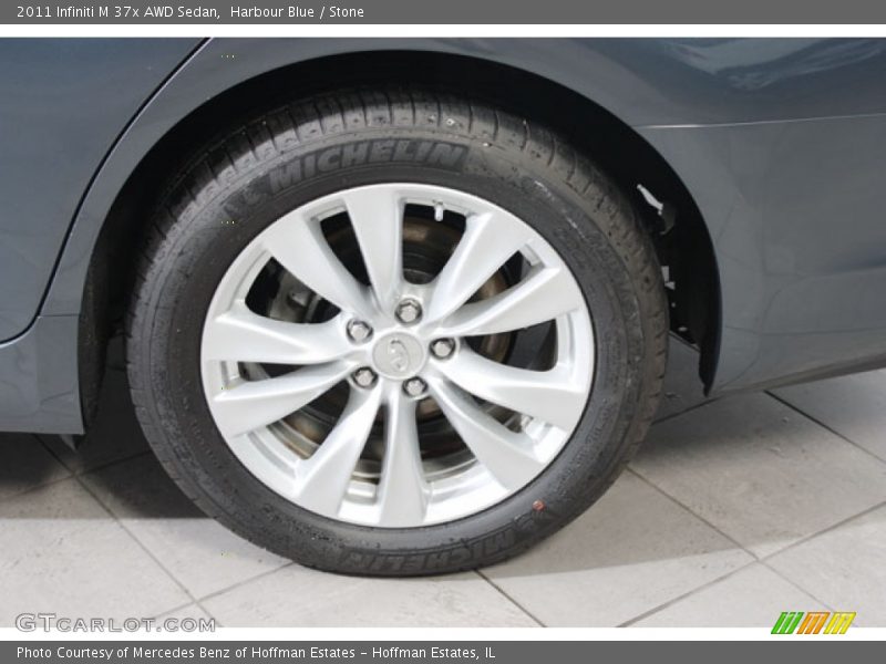 Harbour Blue / Stone 2011 Infiniti M 37x AWD Sedan