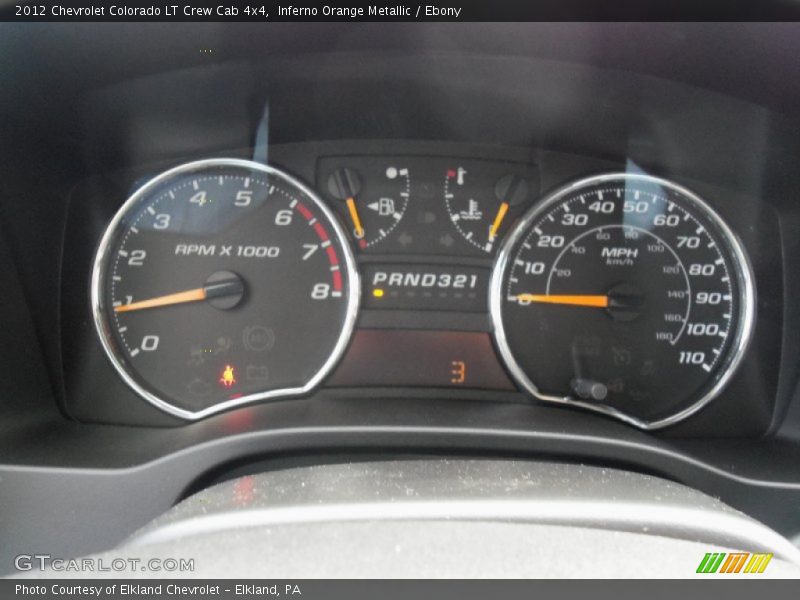  2012 Colorado LT Crew Cab 4x4 LT Crew Cab 4x4 Gauges