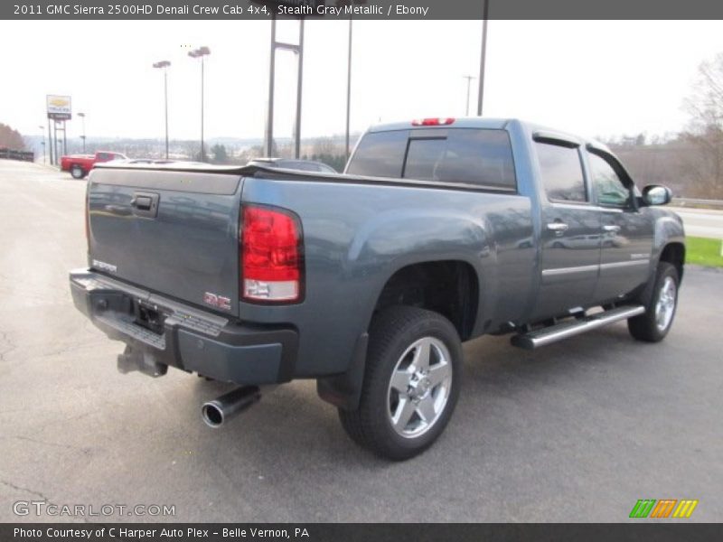 Stealth Gray Metallic / Ebony 2011 GMC Sierra 2500HD Denali Crew Cab 4x4