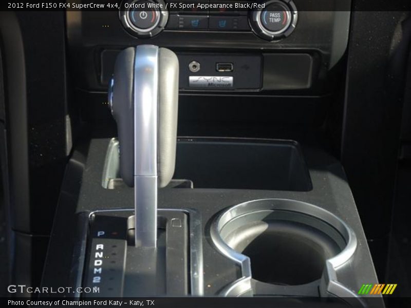  2012 F150 FX4 SuperCrew 4x4 6 Speed Automatic Shifter