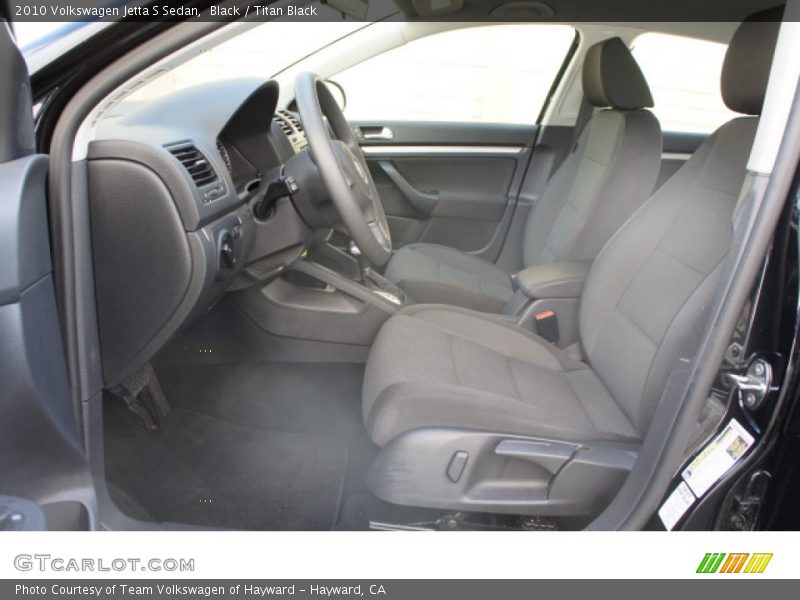 Black / Titan Black 2010 Volkswagen Jetta S Sedan