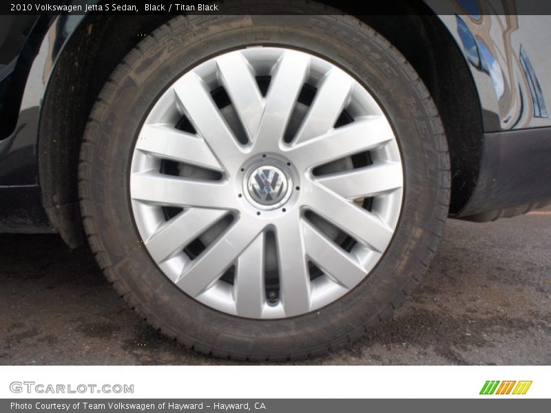 Black / Titan Black 2010 Volkswagen Jetta S Sedan