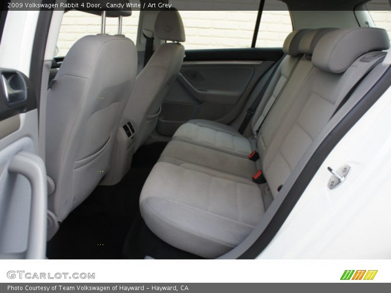 Candy White / Art Grey 2009 Volkswagen Rabbit 4 Door