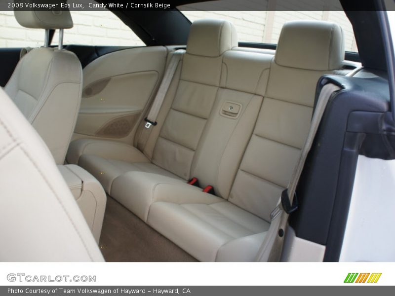 Candy White / Cornsilk Beige 2008 Volkswagen Eos Lux