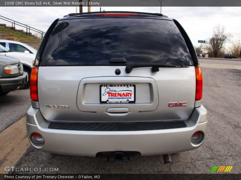 Silver Mist Metallic / Ebony 2008 GMC Envoy SLE 4x4