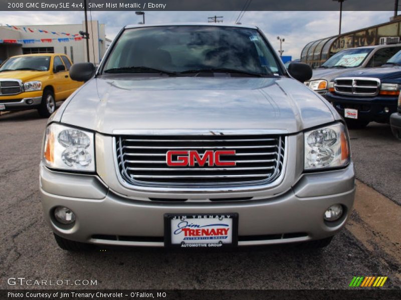 Silver Mist Metallic / Ebony 2008 GMC Envoy SLE 4x4