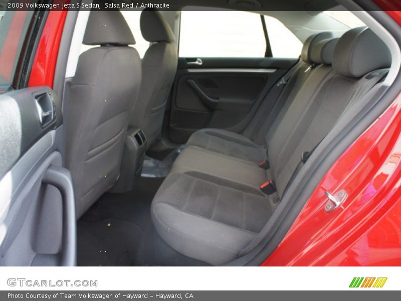 Salsa Red / Anthracite 2009 Volkswagen Jetta S Sedan