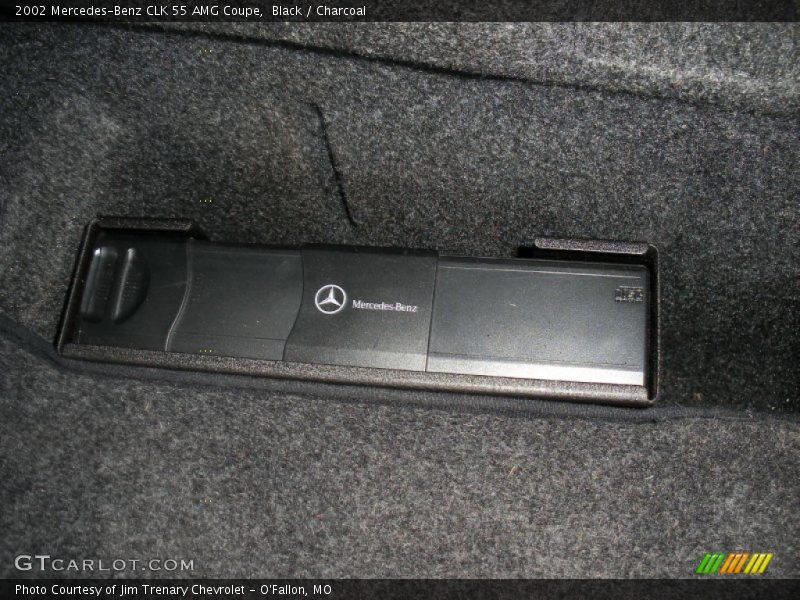 Black / Charcoal 2002 Mercedes-Benz CLK 55 AMG Coupe
