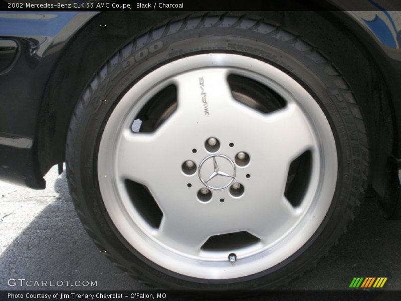 Black / Charcoal 2002 Mercedes-Benz CLK 55 AMG Coupe