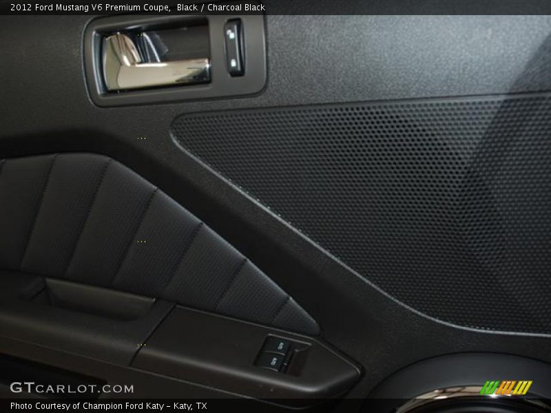 Black / Charcoal Black 2012 Ford Mustang V6 Premium Coupe