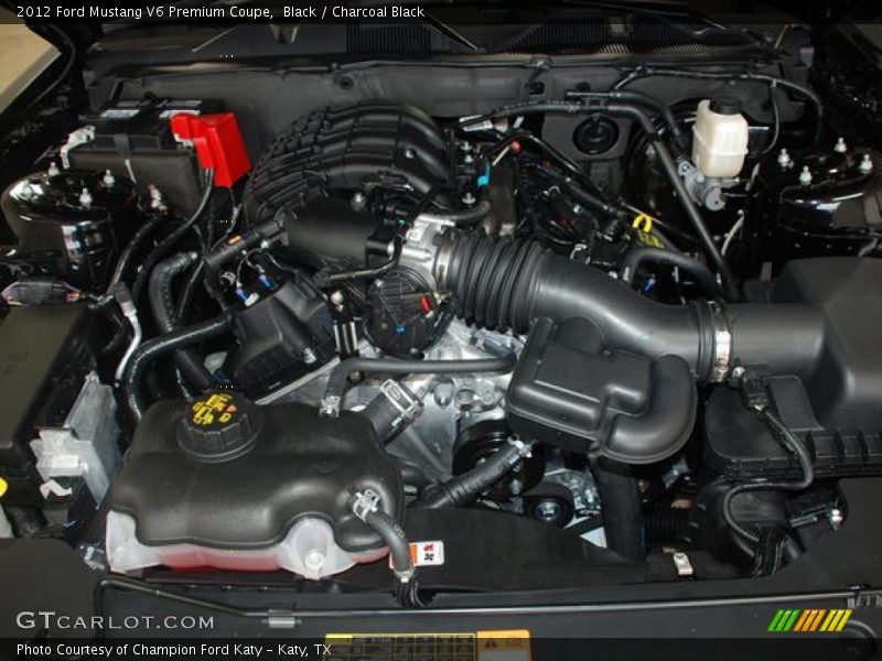  2012 Mustang V6 Premium Coupe Engine - 3.7 Liter DOHC 24-Valve Ti-VCT V6