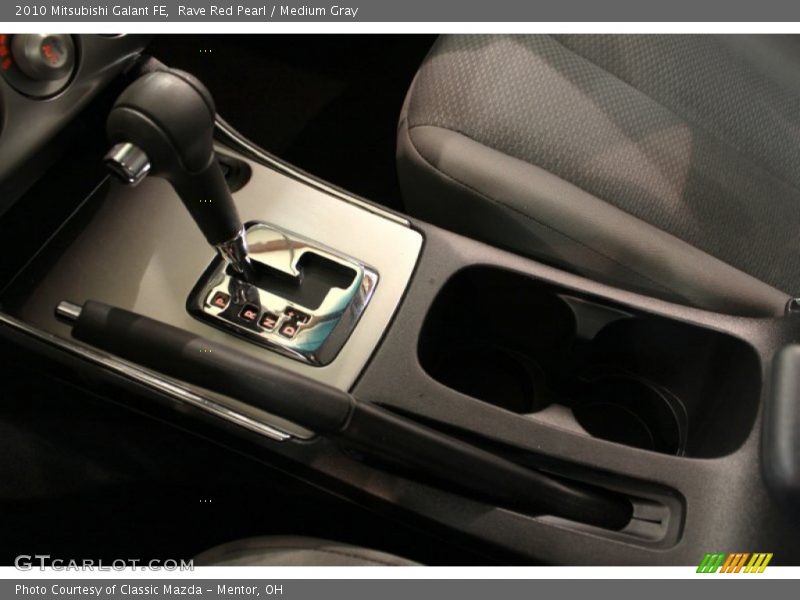 Rave Red Pearl / Medium Gray 2010 Mitsubishi Galant FE