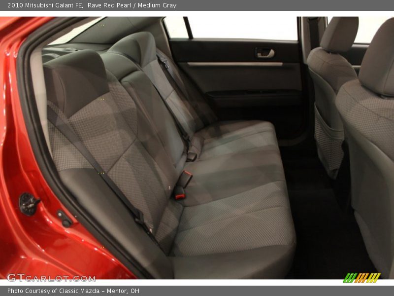 Rave Red Pearl / Medium Gray 2010 Mitsubishi Galant FE