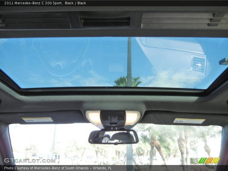 Black / Black 2011 Mercedes-Benz C 300 Sport