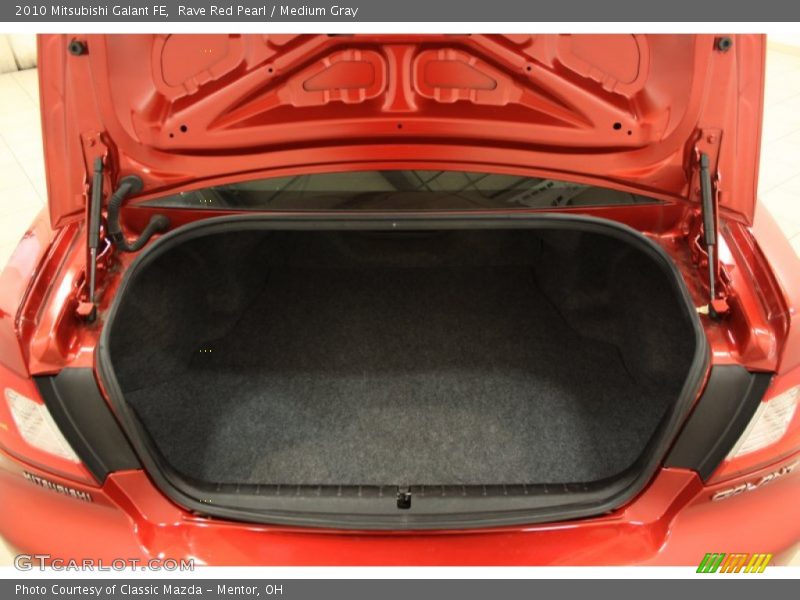 Rave Red Pearl / Medium Gray 2010 Mitsubishi Galant FE