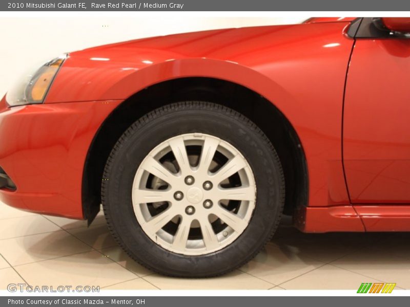Rave Red Pearl / Medium Gray 2010 Mitsubishi Galant FE
