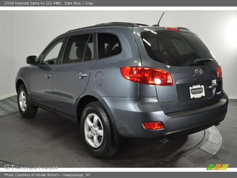 Slate Blue / Gray 2008 Hyundai Santa Fe GLS 4WD