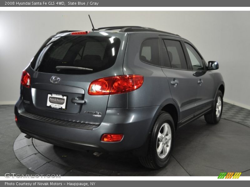 Slate Blue / Gray 2008 Hyundai Santa Fe GLS 4WD