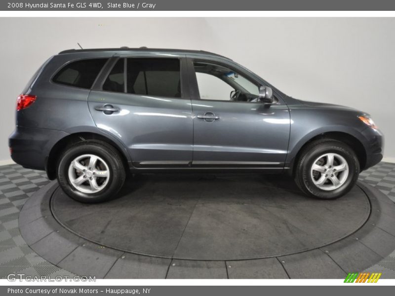 Slate Blue / Gray 2008 Hyundai Santa Fe GLS 4WD