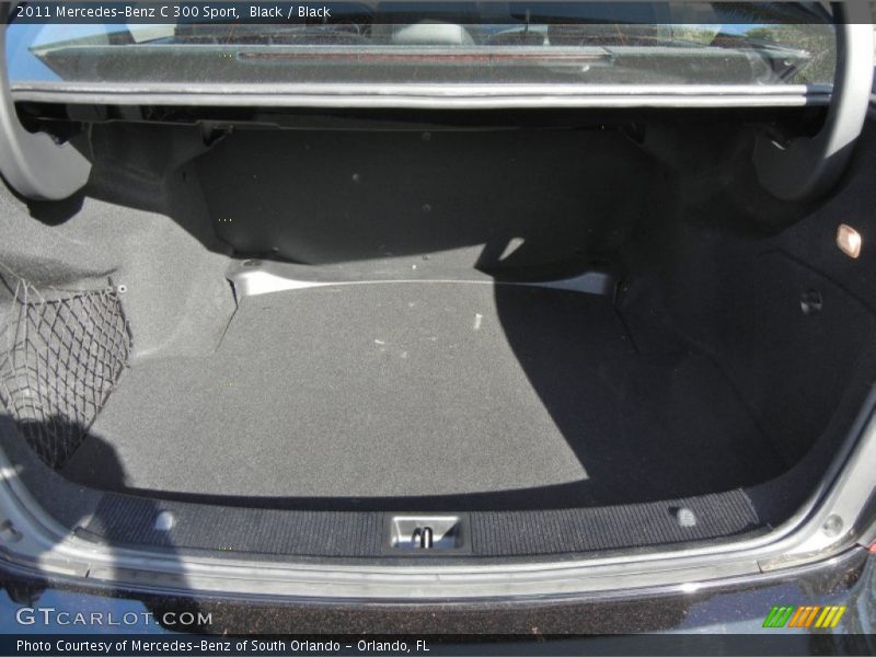 Black / Black 2011 Mercedes-Benz C 300 Sport