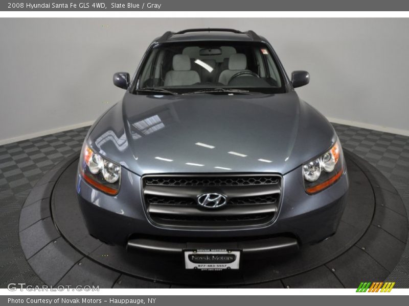 Slate Blue / Gray 2008 Hyundai Santa Fe GLS 4WD