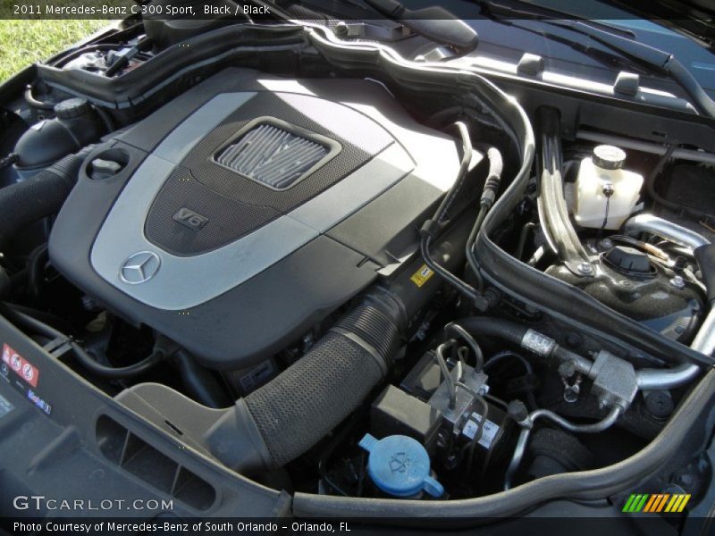 Black / Black 2011 Mercedes-Benz C 300 Sport