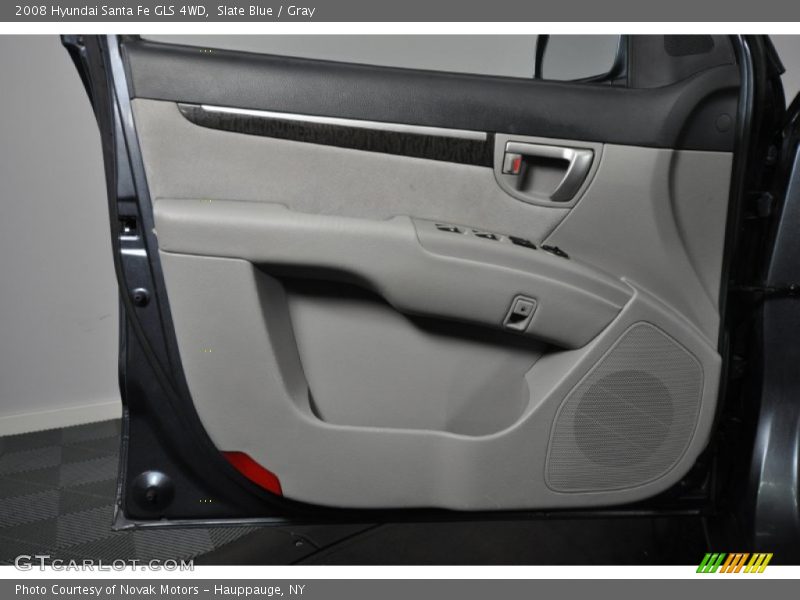 Slate Blue / Gray 2008 Hyundai Santa Fe GLS 4WD