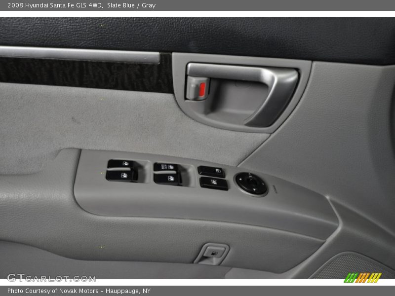 Slate Blue / Gray 2008 Hyundai Santa Fe GLS 4WD