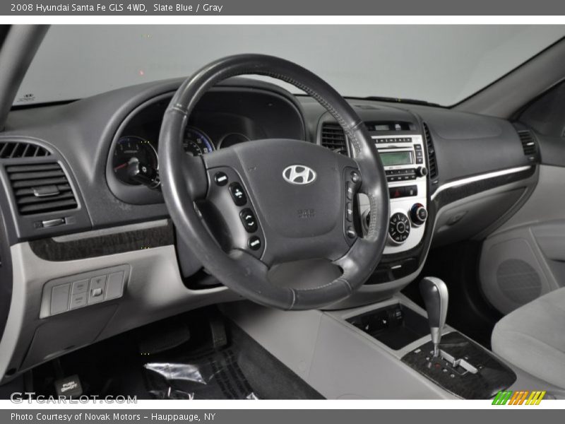 Slate Blue / Gray 2008 Hyundai Santa Fe GLS 4WD