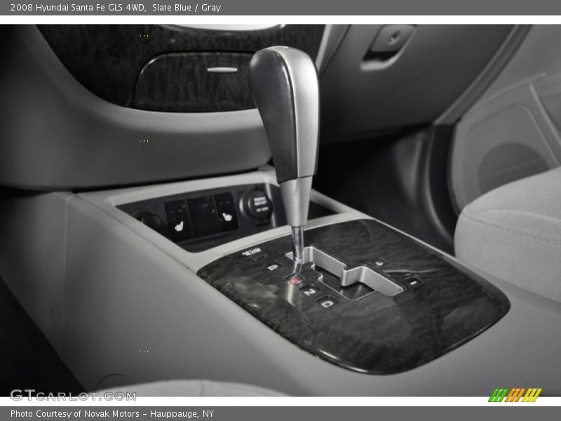 Slate Blue / Gray 2008 Hyundai Santa Fe GLS 4WD