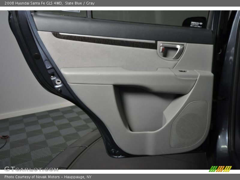Slate Blue / Gray 2008 Hyundai Santa Fe GLS 4WD