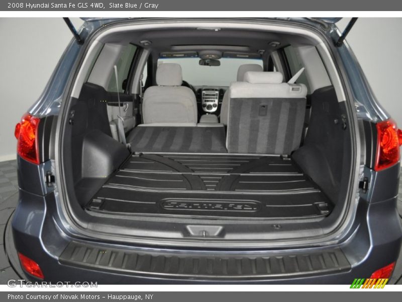 Slate Blue / Gray 2008 Hyundai Santa Fe GLS 4WD