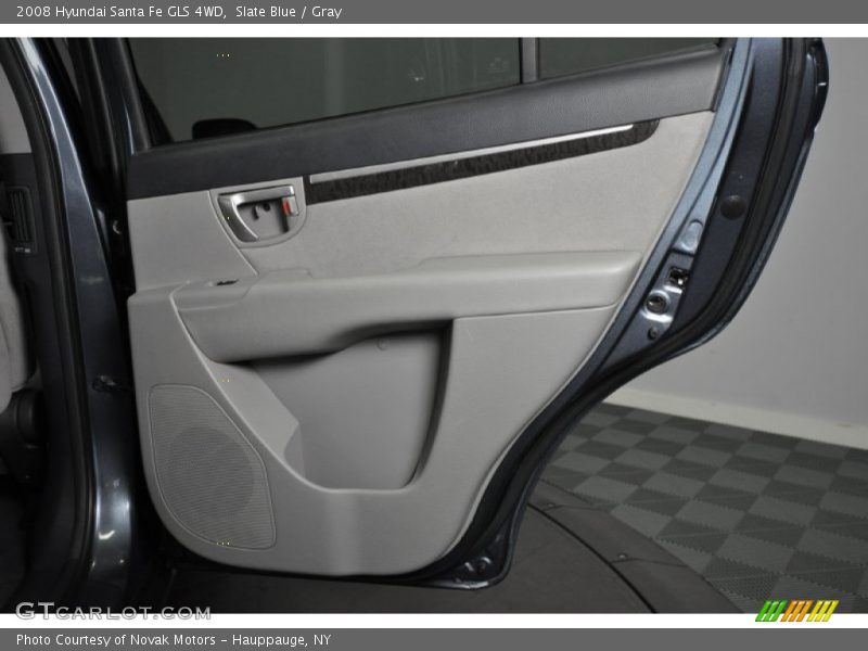 Slate Blue / Gray 2008 Hyundai Santa Fe GLS 4WD