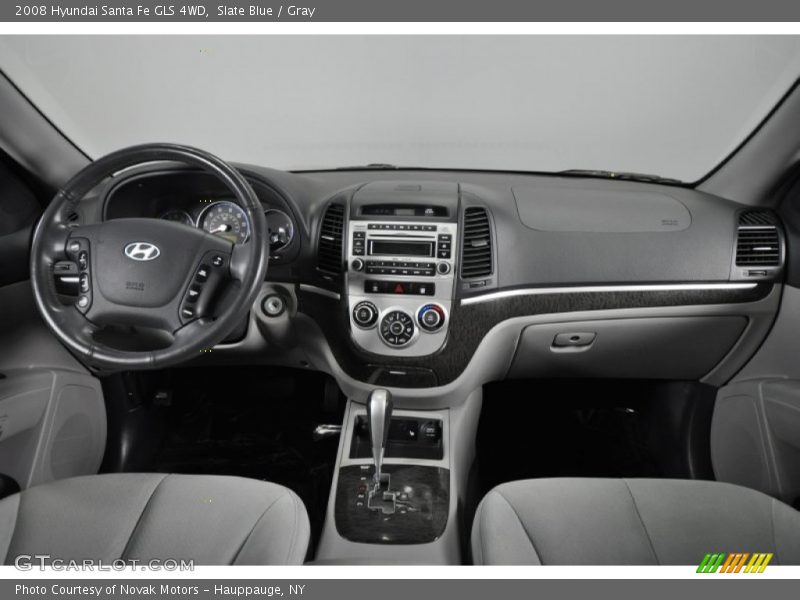 Slate Blue / Gray 2008 Hyundai Santa Fe GLS 4WD