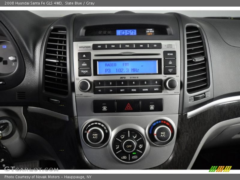 Slate Blue / Gray 2008 Hyundai Santa Fe GLS 4WD