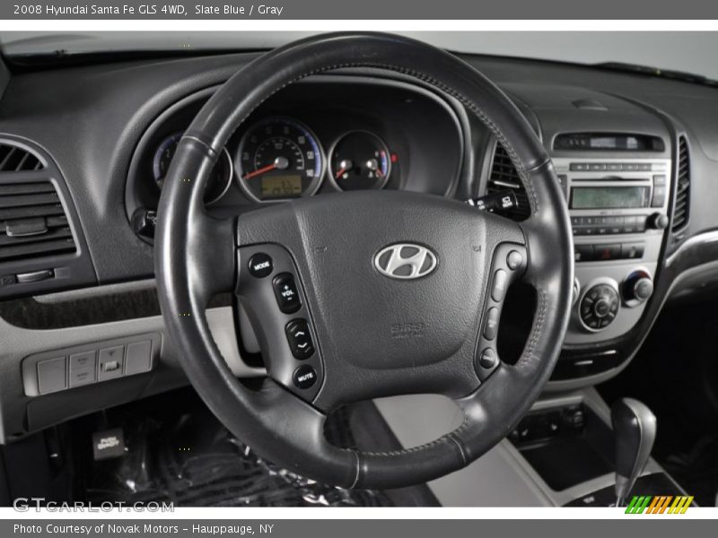 Slate Blue / Gray 2008 Hyundai Santa Fe GLS 4WD