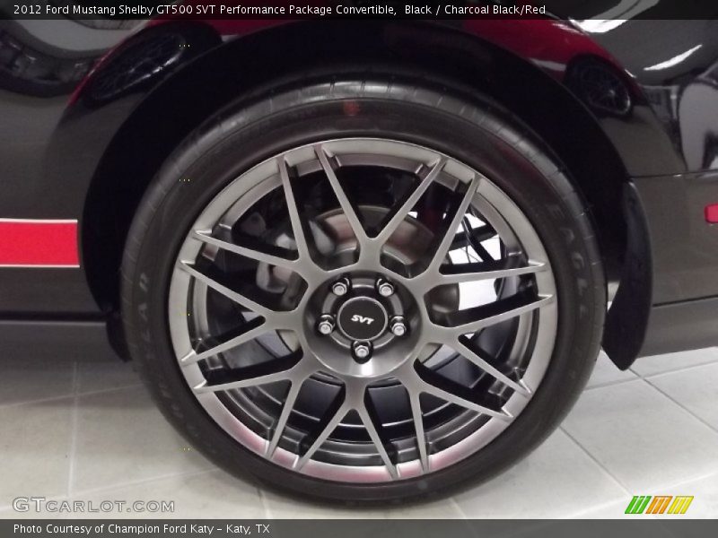  2012 Mustang Shelby GT500 SVT Performance Package Convertible Wheel