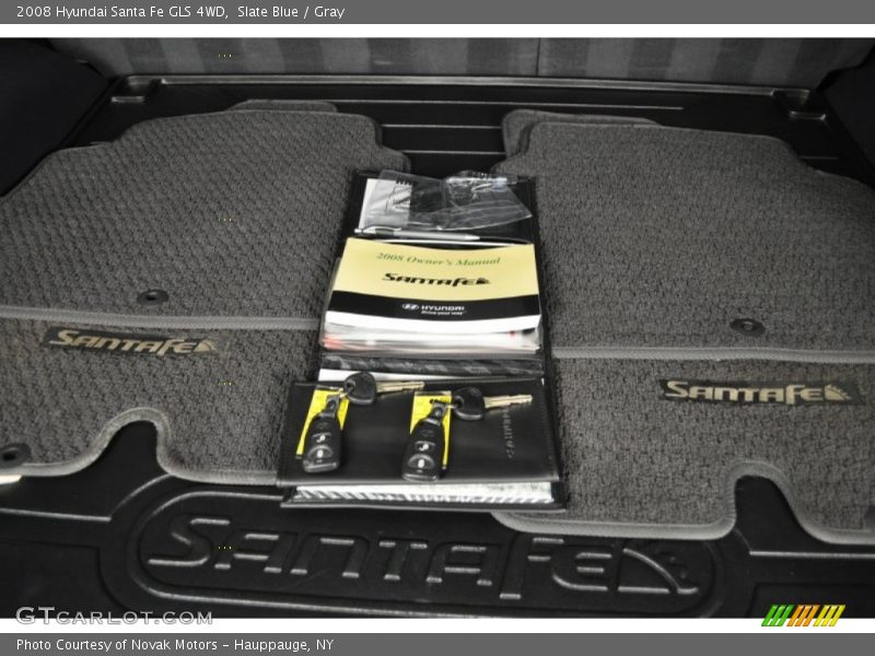 Slate Blue / Gray 2008 Hyundai Santa Fe GLS 4WD