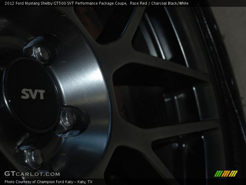 Race Red / Charcoal Black/White 2012 Ford Mustang Shelby GT500 SVT Performance Package Coupe