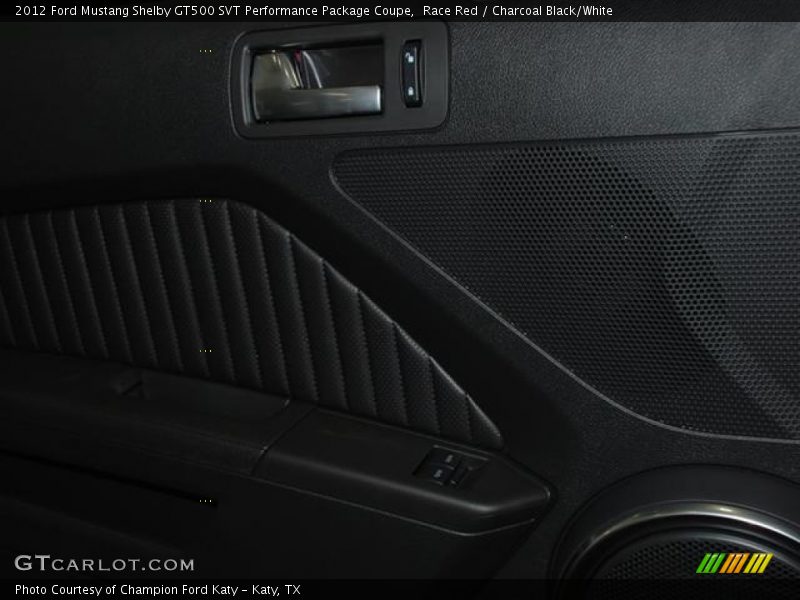 Race Red / Charcoal Black/White 2012 Ford Mustang Shelby GT500 SVT Performance Package Coupe
