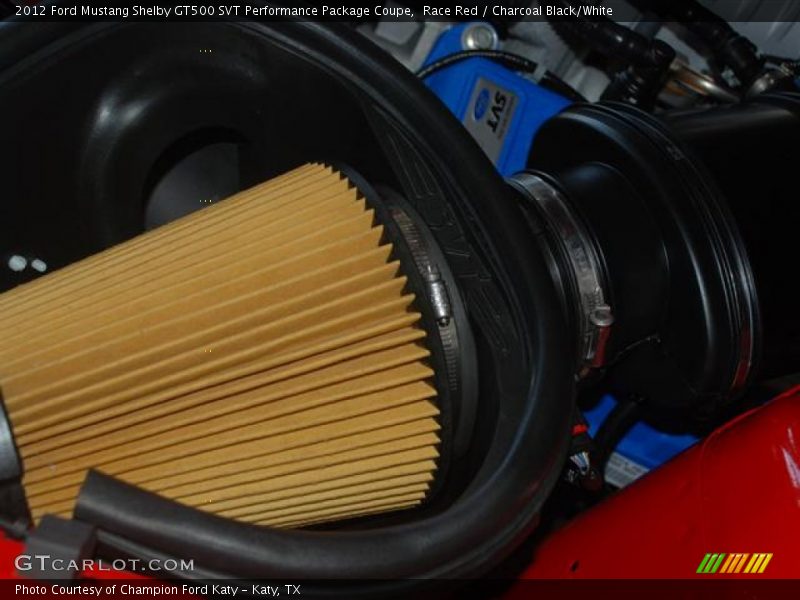  2012 Mustang Shelby GT500 SVT Performance Package Coupe Engine - 5.4 Liter Supercharged DOHC 32-Valve Ti-VCT V8