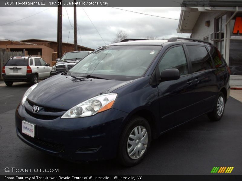 Nautical Blue Metallic / Stone Gray 2006 Toyota Sienna LE