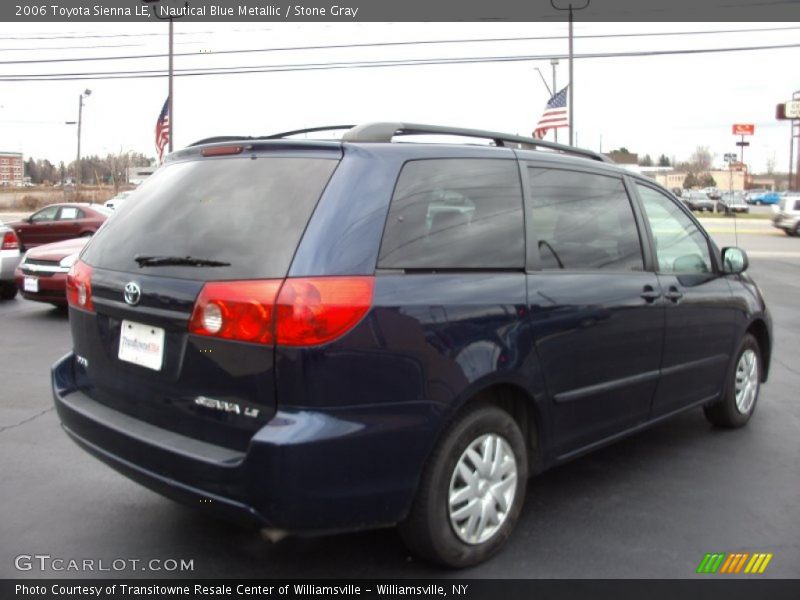 Nautical Blue Metallic / Stone Gray 2006 Toyota Sienna LE
