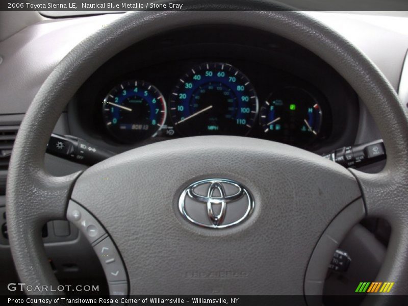Nautical Blue Metallic / Stone Gray 2006 Toyota Sienna LE