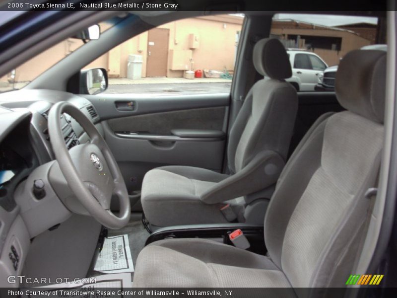 Nautical Blue Metallic / Stone Gray 2006 Toyota Sienna LE