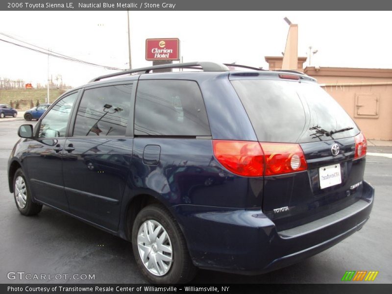 Nautical Blue Metallic / Stone Gray 2006 Toyota Sienna LE