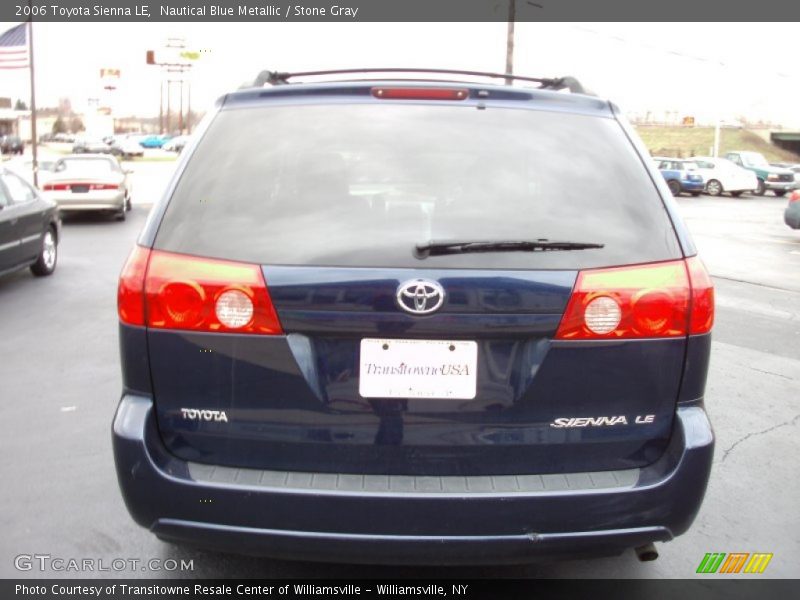 Nautical Blue Metallic / Stone Gray 2006 Toyota Sienna LE