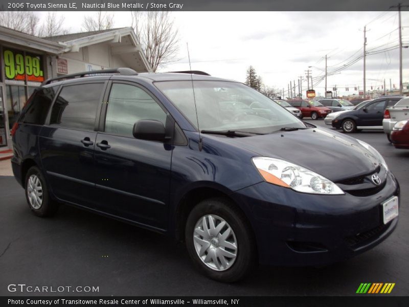 Nautical Blue Metallic / Stone Gray 2006 Toyota Sienna LE
