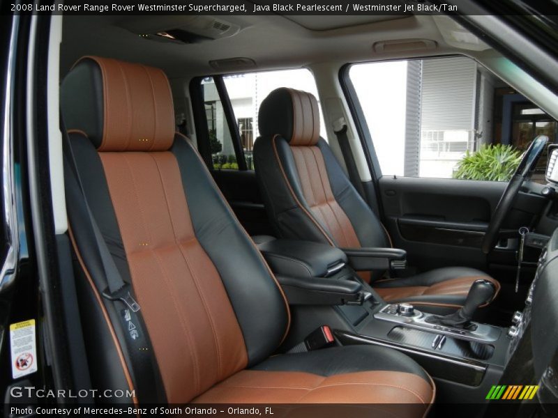 Westminster Passengers Seat in Jet Black/Tan - 2008 Land Rover Range Rover Westminster Supercharged